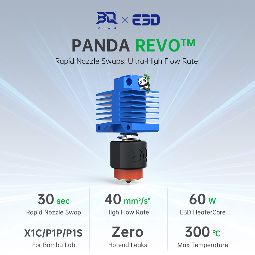 Bigtreetech panda revo p1 x1 h - High Flow Ceramic Hotend avaliação e preço