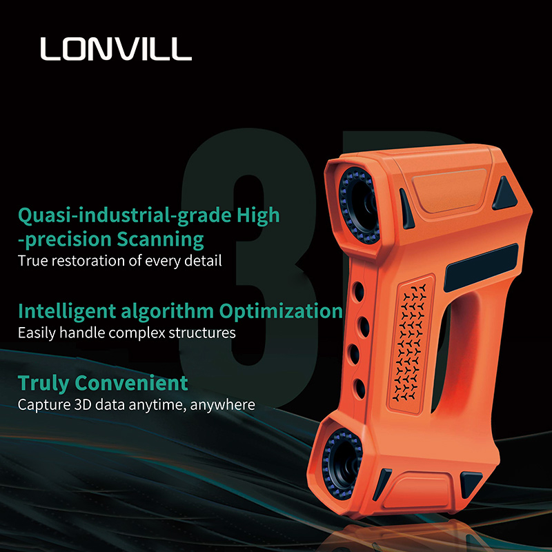 Equipamento de medição de dime - Handheld 3D Scanner High Precision avaliação e preço