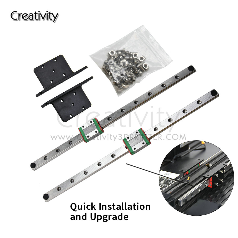 Ender3/v2/pro atualização eixo - Linear Rail Mgn12H Set avaliação e preço